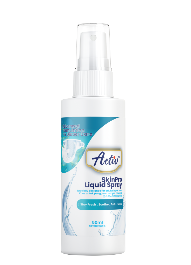 liquid spray, adult care